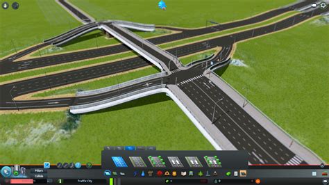 cities skylines highway intersection.